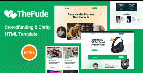 Funden Crowdfunding Charity WordPress Theme