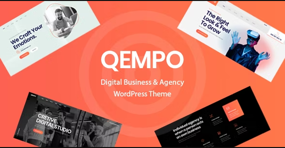 Qempo Digital Agency Services WordPress Theme