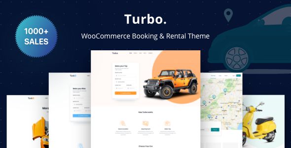 Turbo WooCommerce Rental Booking Theme
