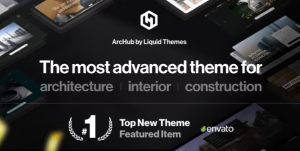 ArcHub Architecture and Interior Design WordPress Theme
